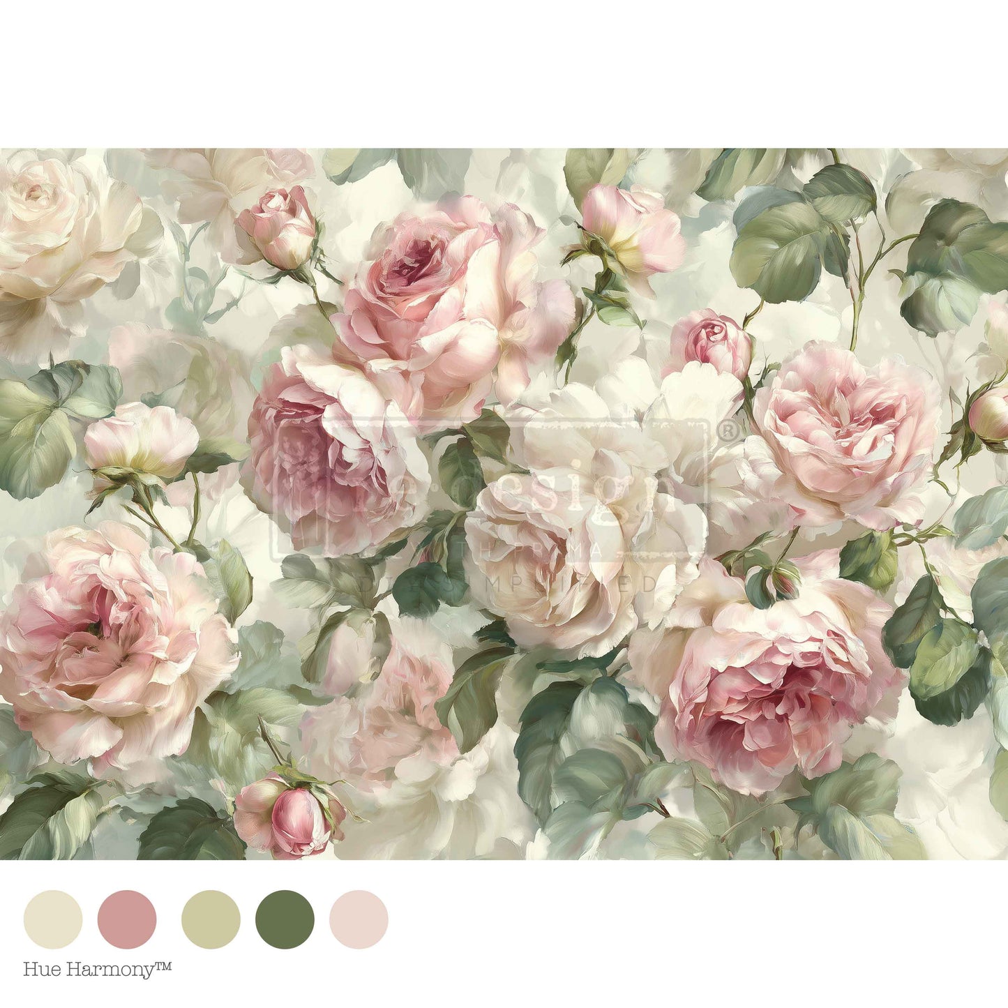 Decoupage Papier | Redesign - Velvet Bloom - DIN A1
