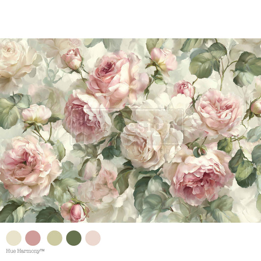 Decoupage Papier | Redesign - Velvet Bloom - DIN A1