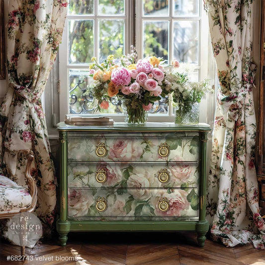 Decoupage Papier | Redesign - Velvet Bloom - DIN A1