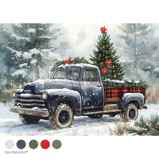 Decoupage Papier | Redesign - Country Pines Delivery - DIN A4