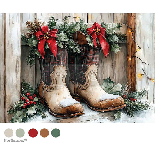 Decoupage Papier | Redesign - Farmhouse Noel - DIN A4