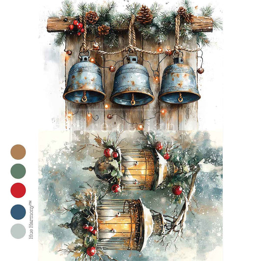 Decoupage Papier | Redesign - Twilight Nesting - DIN A4