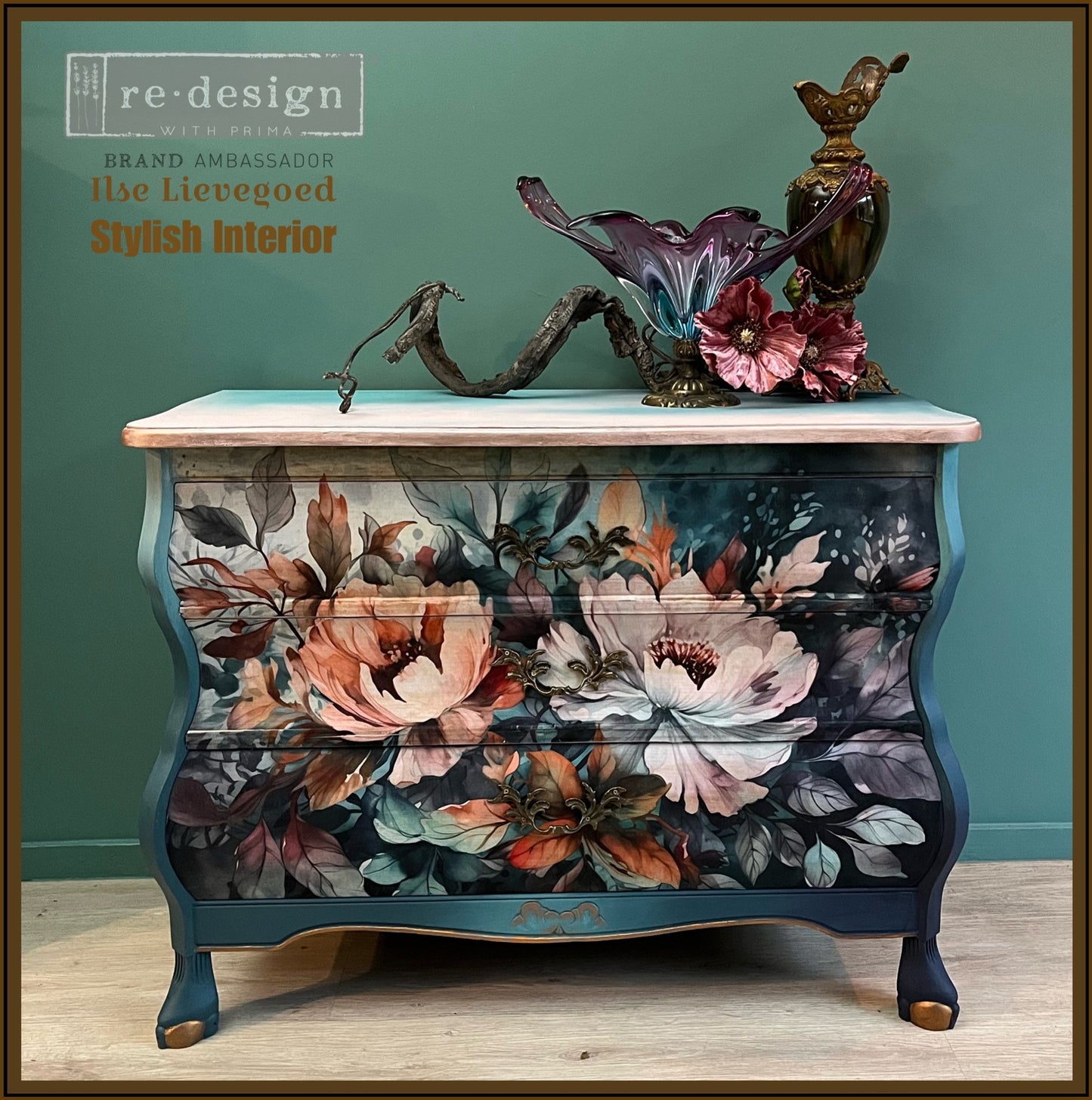 Decoupage Papier | Redesign - Floral Dream - DIN A1