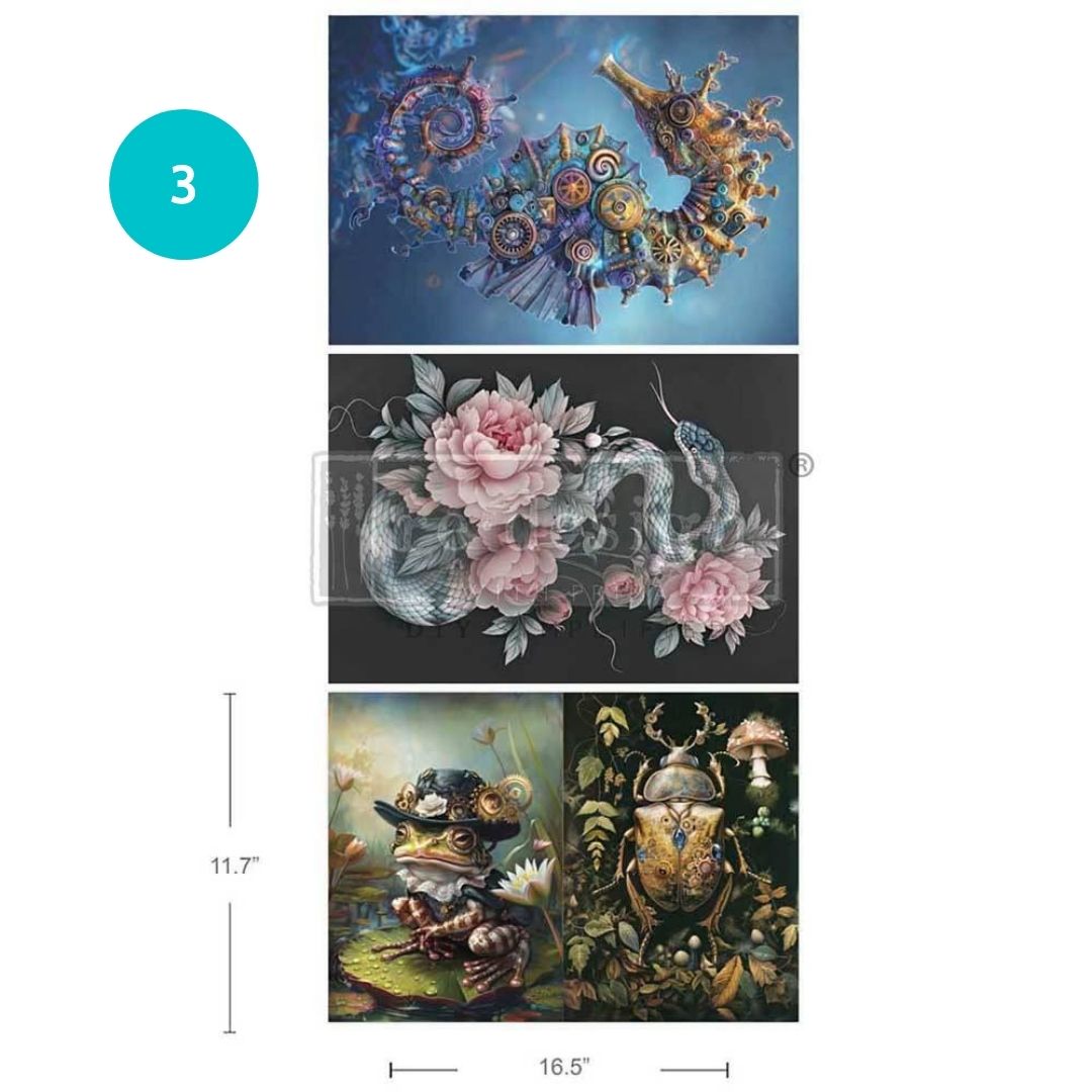 September Spezial - Gratis Decoupage Papier