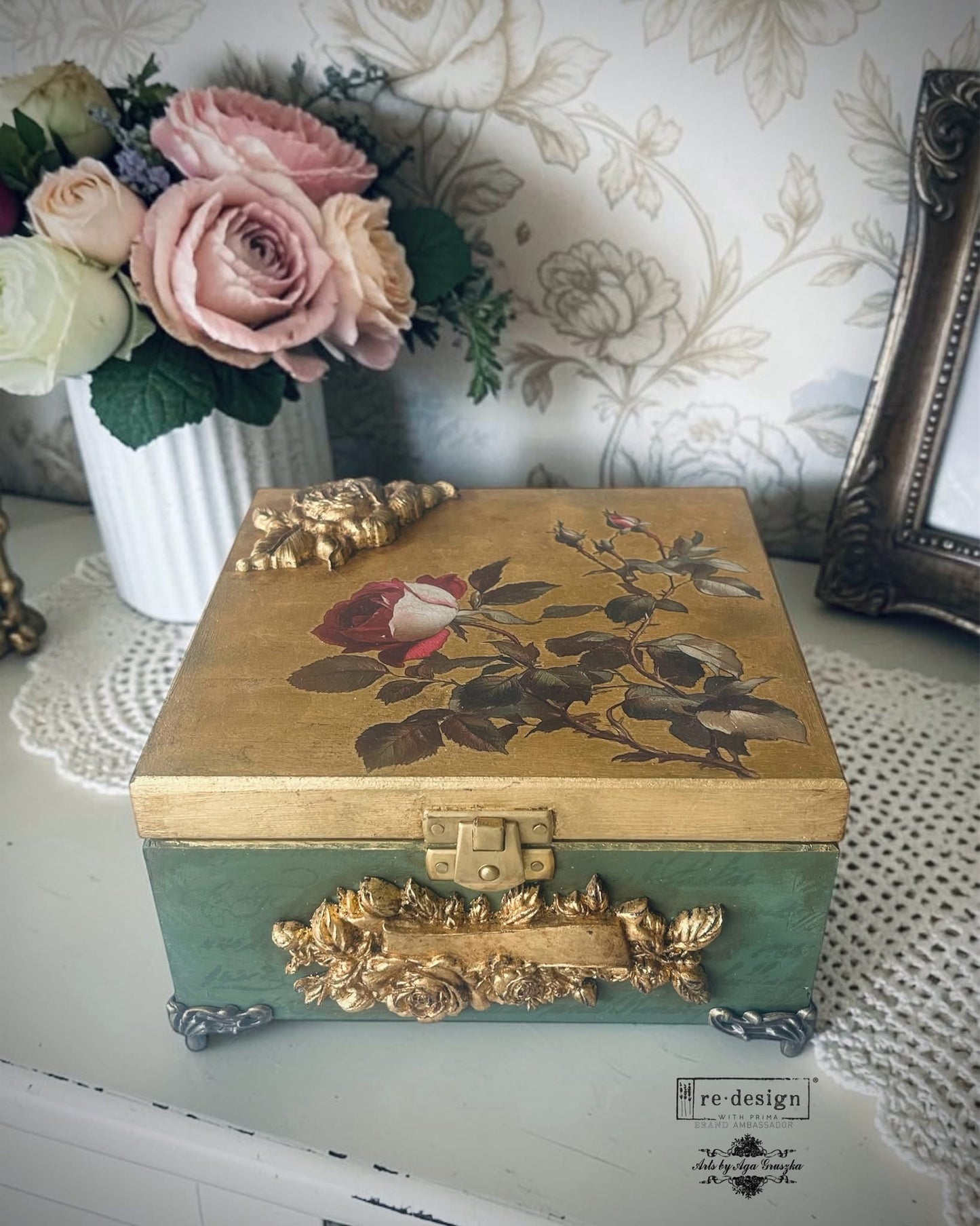 Silikonformen | Redesign - Decor Mould - Bloom Of Eternity