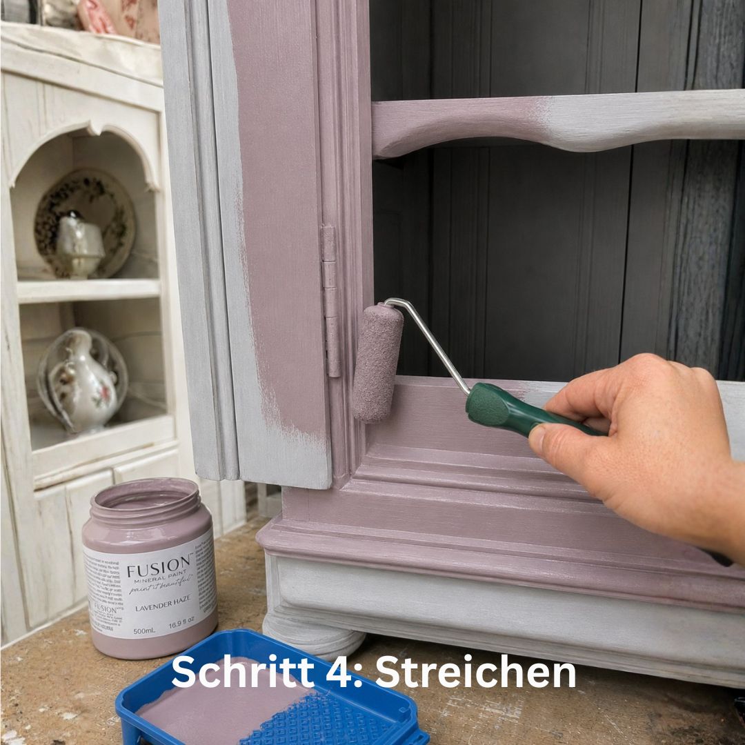 Streich-Set für Holzmöbel inkl. Wunschfarbe