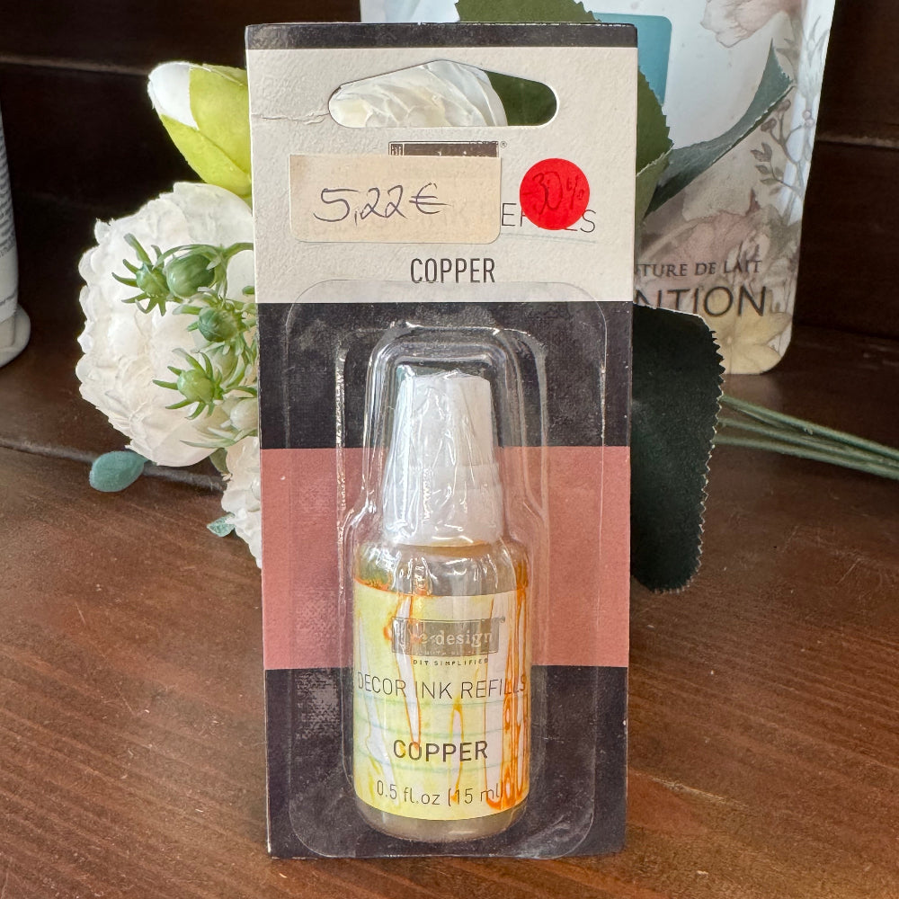 B-WARE | Stempeltinte | Redesign Decor Ink Refills - Kupfer