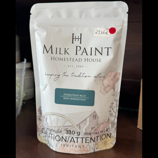 B-WARE | Milchfarbe | HH Milk Paint - Homestead Blue