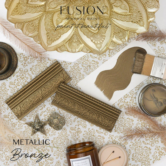 Acrylfarbe | Fusion Mineral Paint - Metallic - Bronze