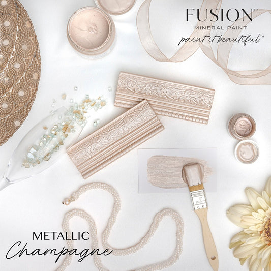 Acrylfarbe | Fusion Mineral Paint - Metallic - Champagne