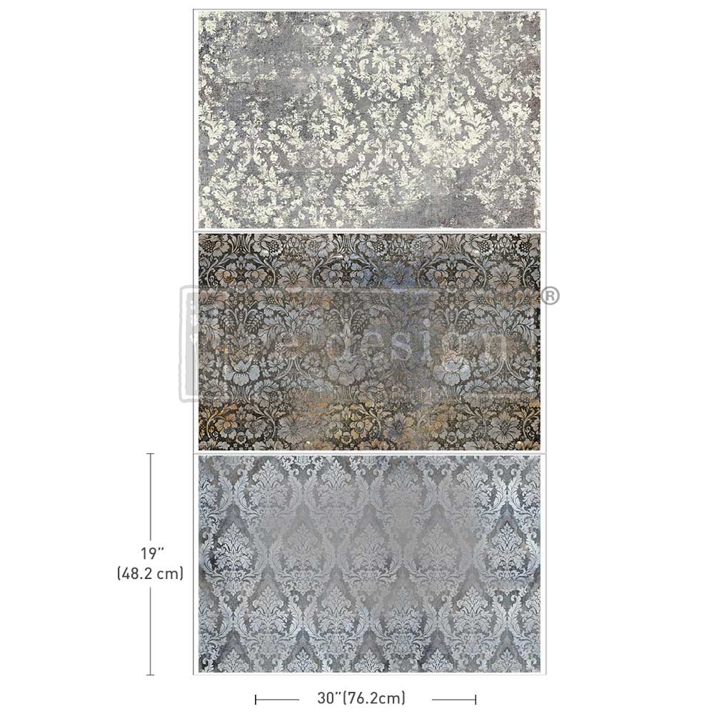 Decoupage Papier | Redesign 3er Set - Antique Elegance