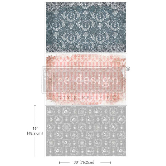 Decoupage Papier | Redesign 3er Set - Delicate Charm