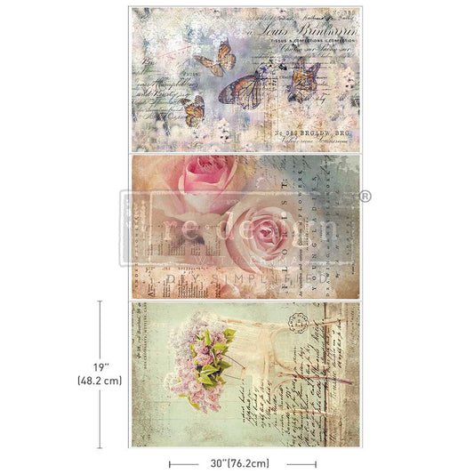 Decoupage Papier | Redesign 3er Set - Dreamy Delights