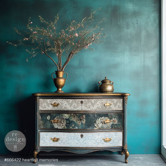 Decoupage Papier | Redesign 3er Set - Heartfelt Memories