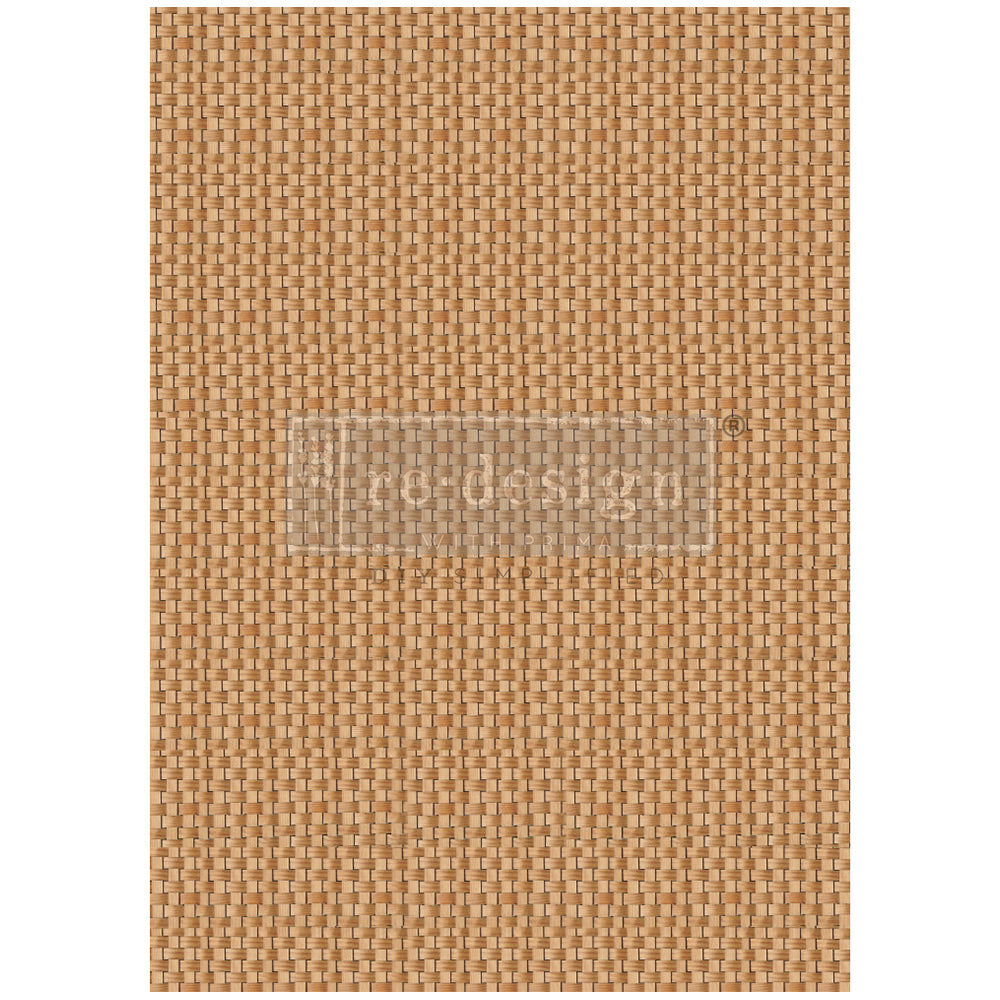 Decoupage Papier | Redesign - Artisanal Basket Charm - DIN A1