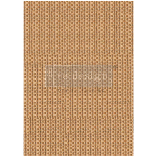 Decoupage Papier | Redesign - Artisanal Basket Charm - DIN A1