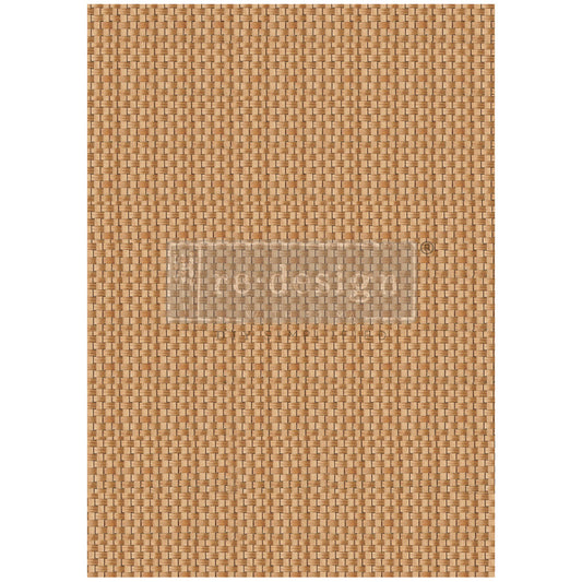 Decoupage Papier | Redesign - Artisanal Basket Charm - DIN A1