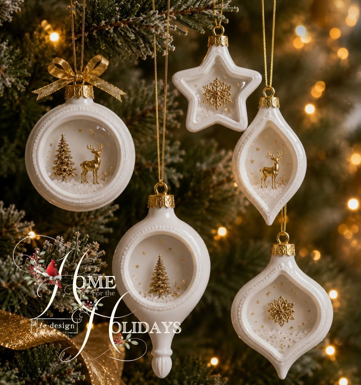 Silikonformen | Redesign - Decor Mould - Noel Elegance