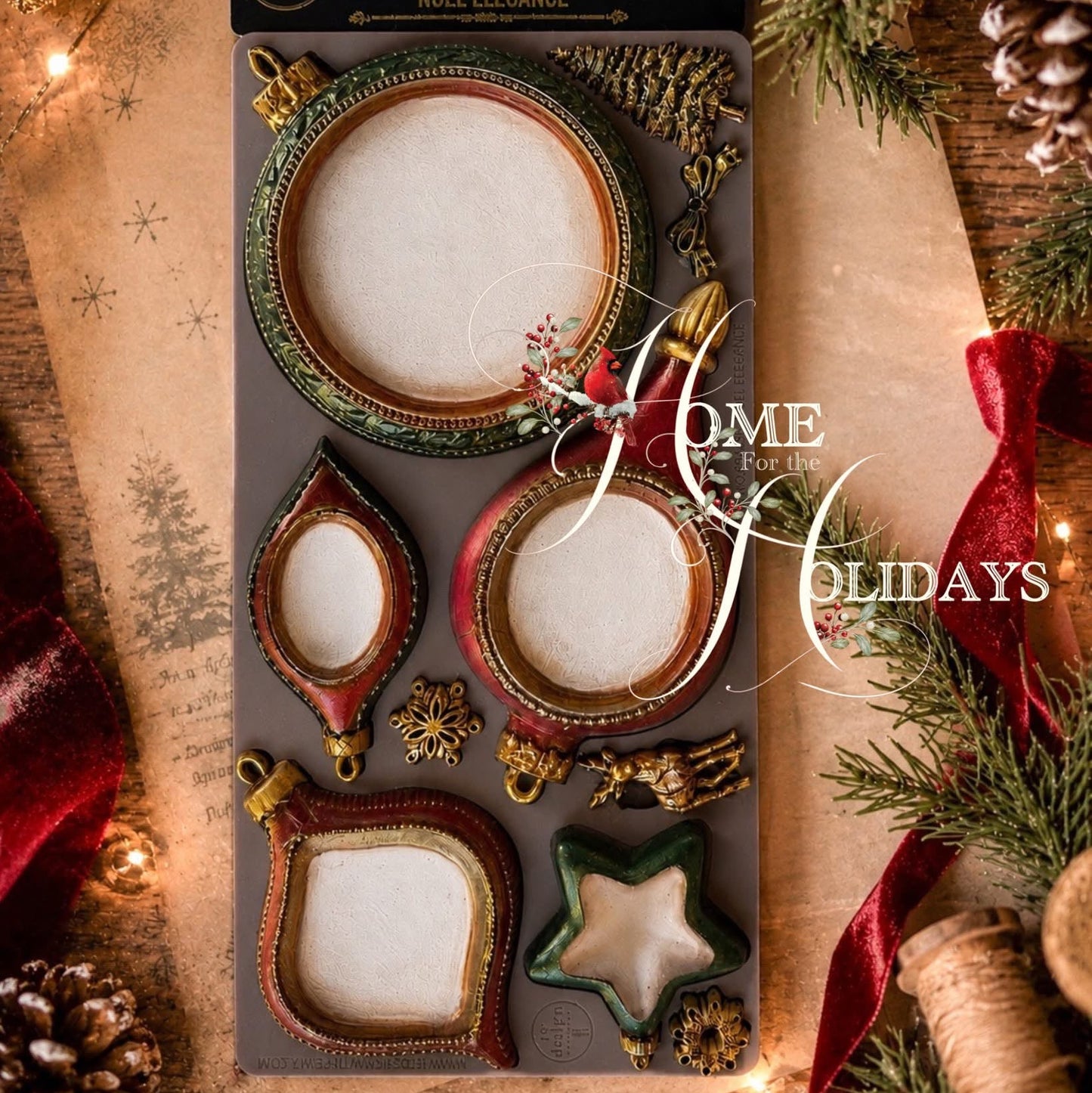 Silikonformen | Redesign - Decor Mould - Noel Elegance