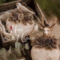 Silikonformen | Redesign - Decor Mould - Evergreen Antler Emblem