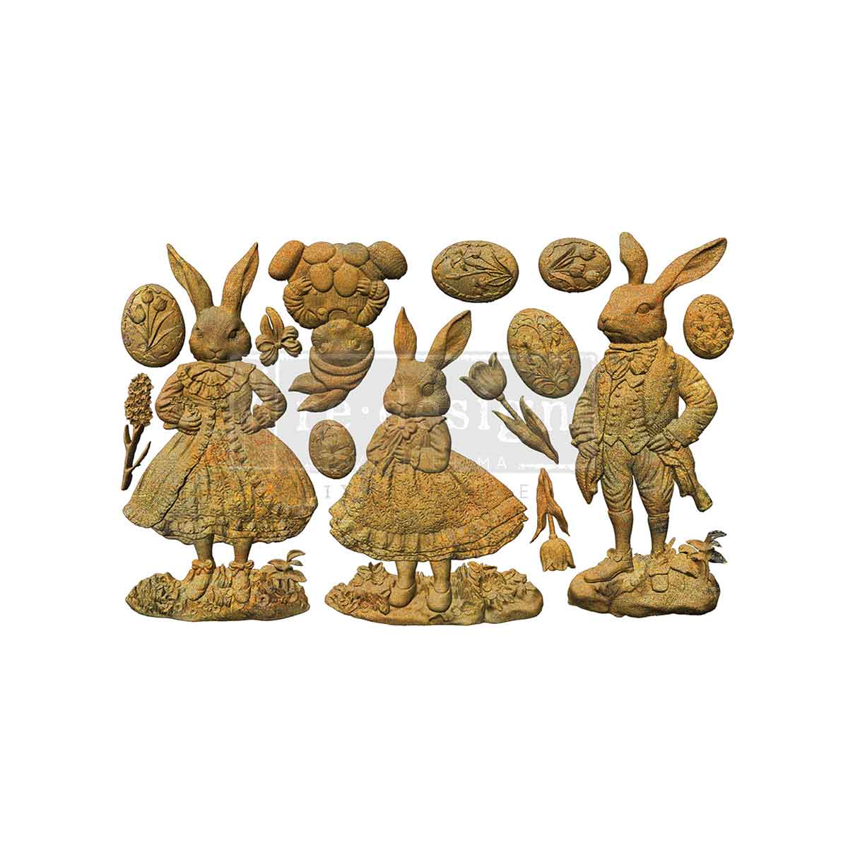 Silikonformen | Redesign - Decor Mould - Meadow Whispers