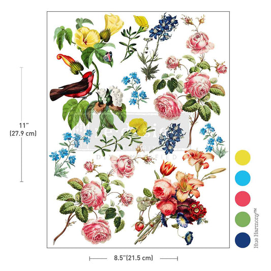 Transferfolien H2O | Redesign Transfer - Rustic Romance