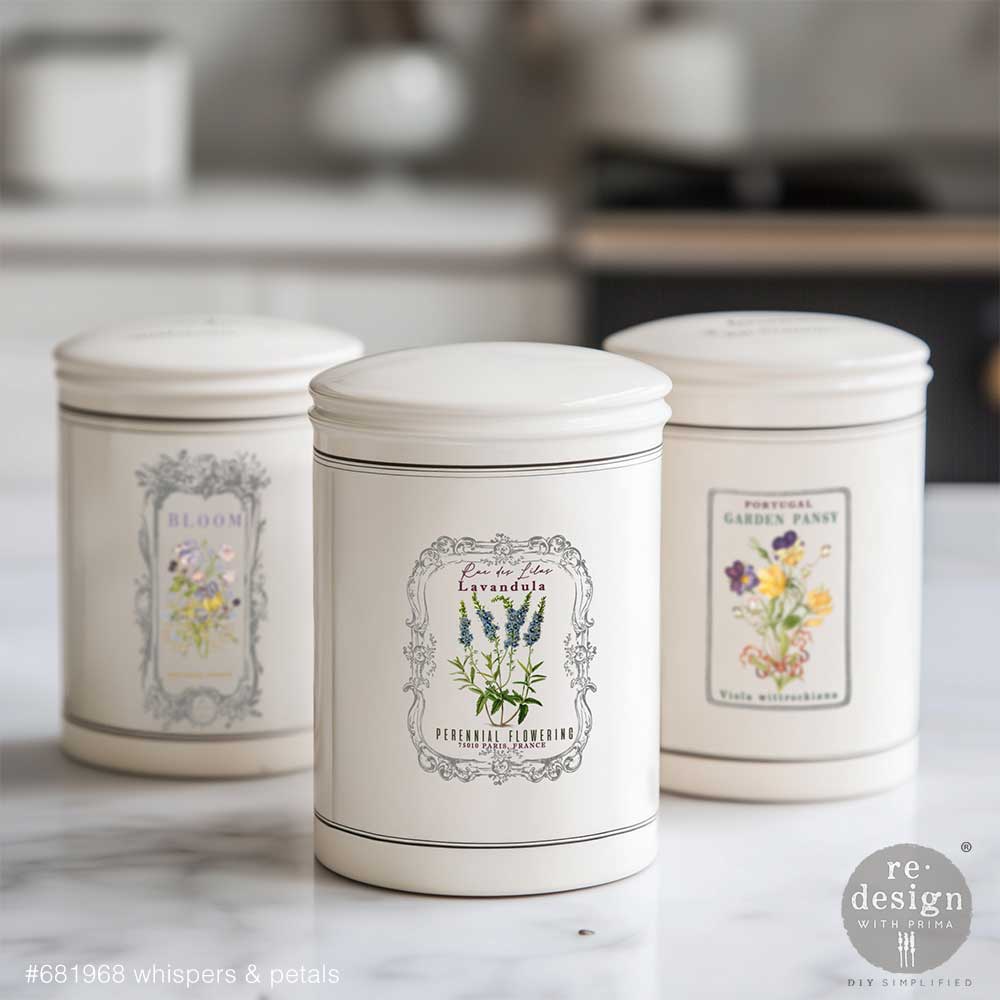 Transferfolien H2O | Redesign Transfer - Whispers & Petals