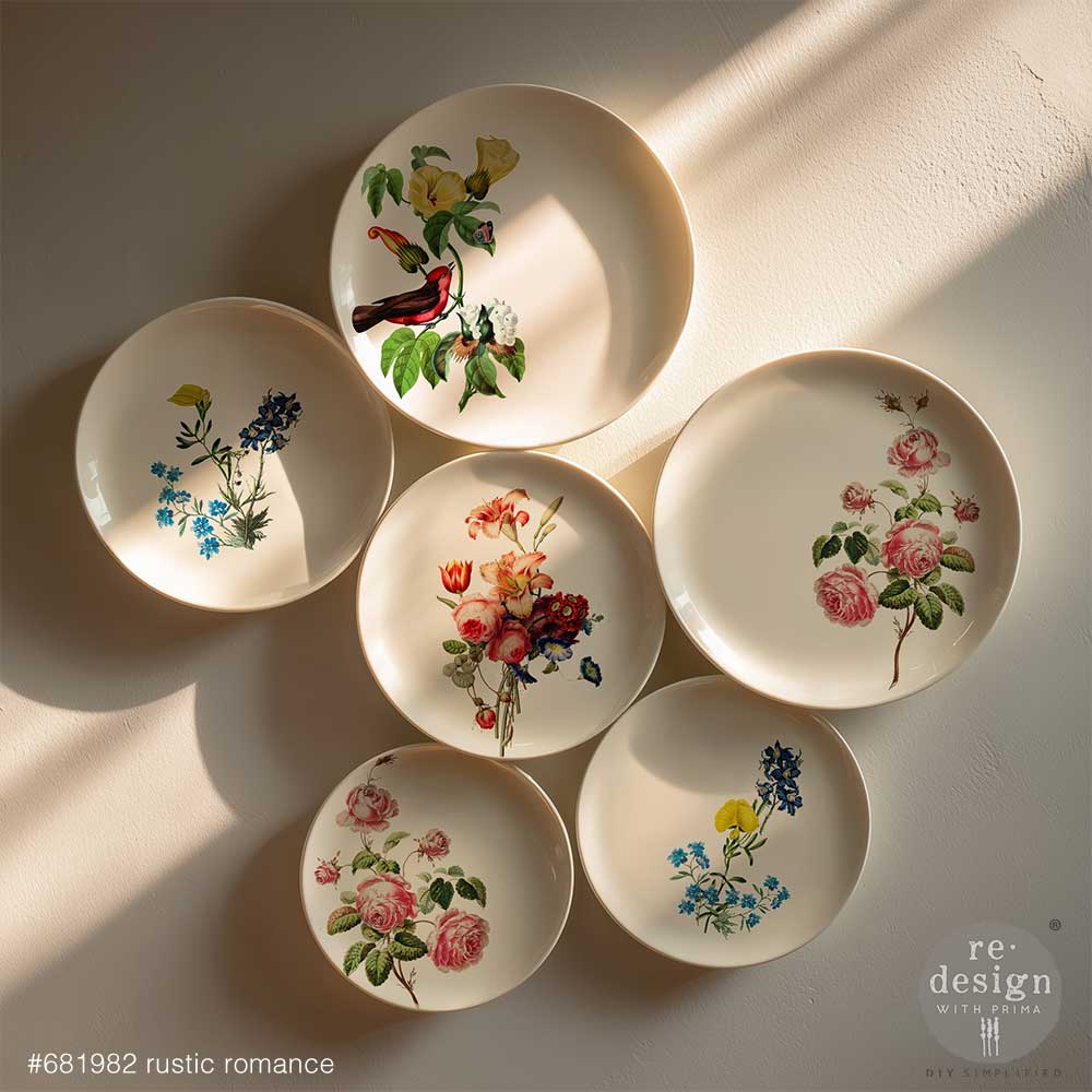 Transferfolien H2O | Redesign Transfer - Rustic Romance