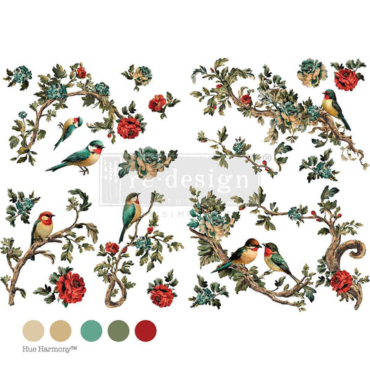 Transferfolien | Redesign Transfer - Rosette Aviary