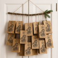 24 blanko Adventskalender- oder Geschenk Tüten