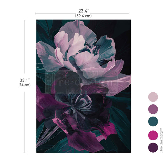 Decoupage Papier | Redesign - Lavish Bloom - DIN A1