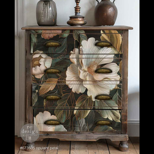 Decoupage Papier | Redesign - Opulent Petal - DIN A1