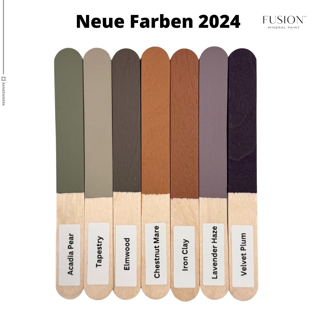 Fusion Mineral Paint Acrylfarbe - Farbproben Originalfarben