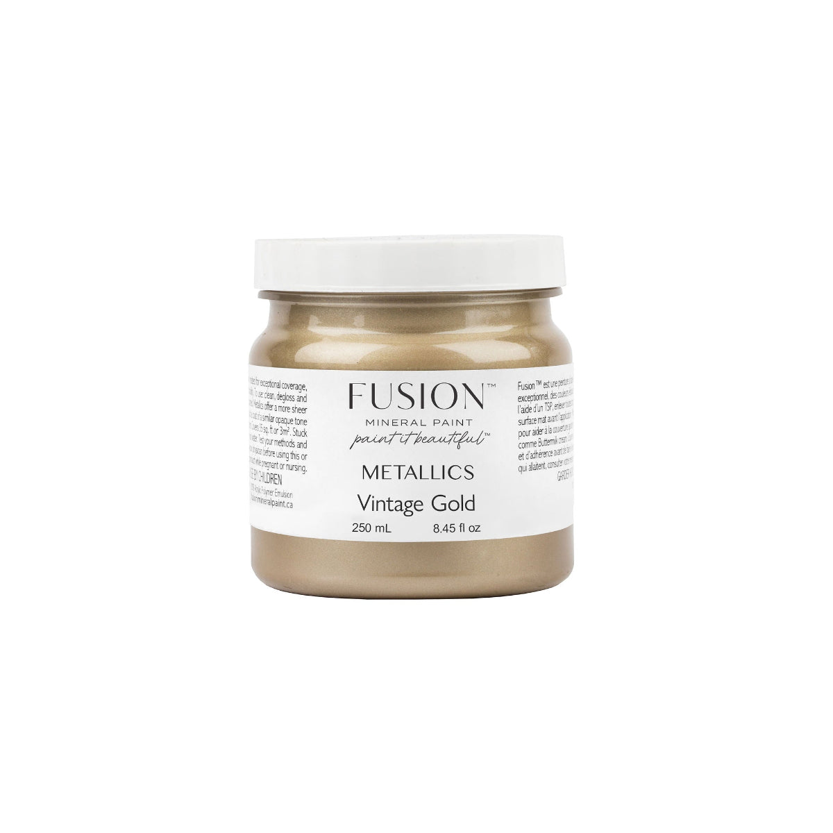 Acrylfarbe | Fusion Mineral Paint - Metallic - Vintage Gold