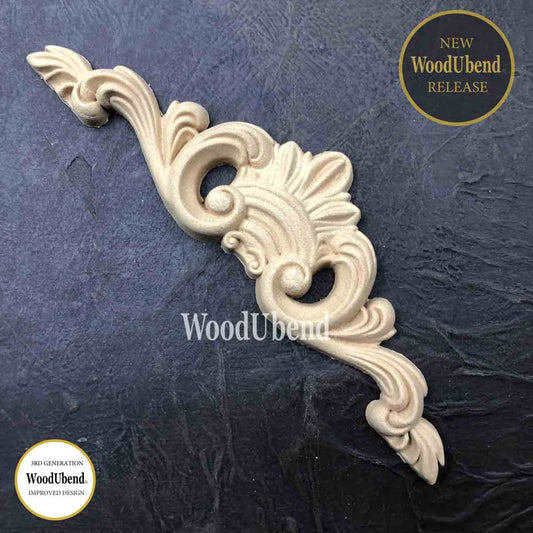 Längliche Dekore | WoodUbend Pediment WUB6018