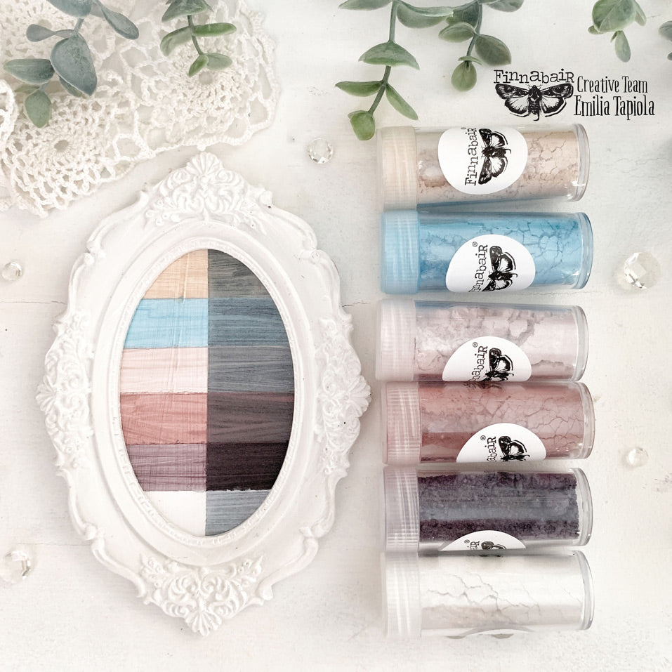 Pigmente | Finnabair - Mica Powder Set - Pearls and Crystals
