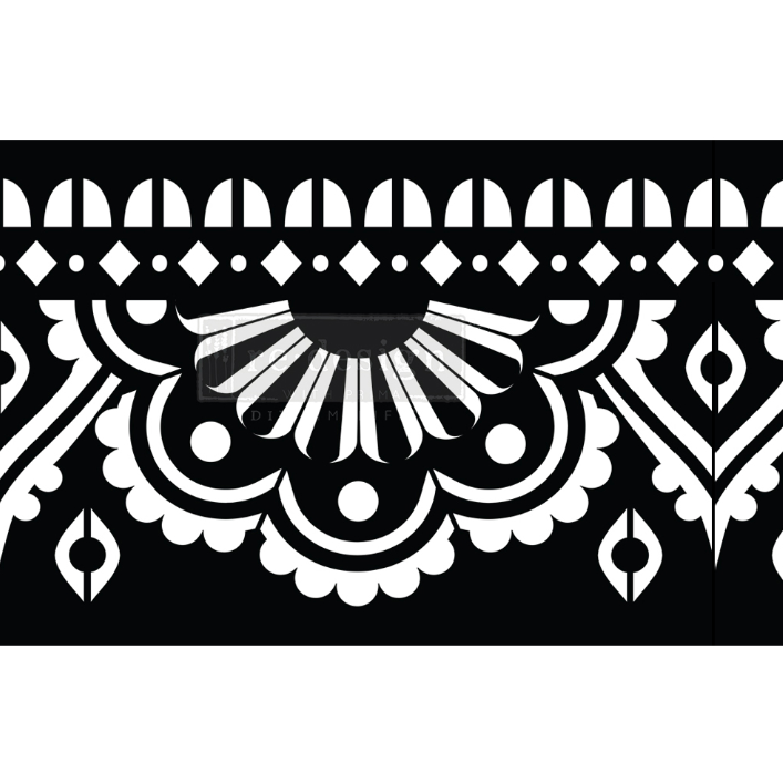 Schablonen | Redesign Stick & Style - Mendhi Border