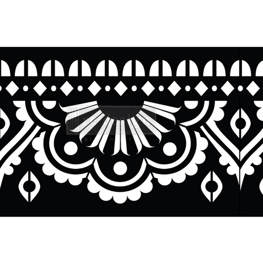 Schablonen | Redesign Stick & Style - Mendhi Border