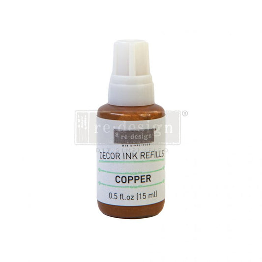 Stempeltinte | Redesign Decor Ink Refills - Kupfer