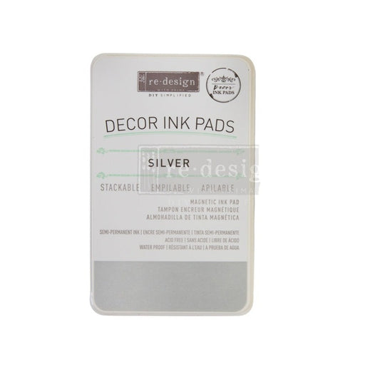Stempeltintenkissen | Redesign Decor Ink Pad - Silber