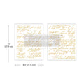 Transferfolien | Redesign Transfer - Shimmering Script - Kacha