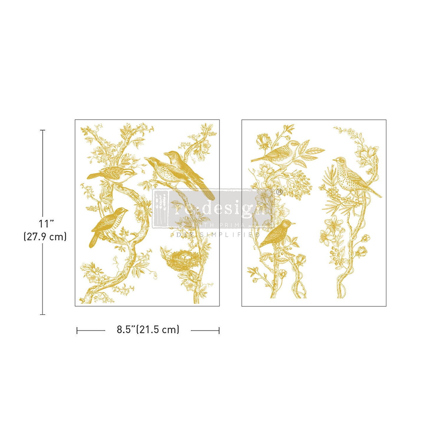 Transferfolien | Redesign Transfer - Golden Serenade - Kacha