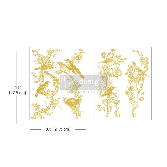 Transferfolien | Redesign Transfer - Golden Serenade - Kacha