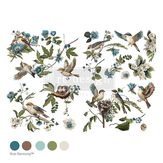 Transferfolien | Redesign Transfer - Aviary Elegance