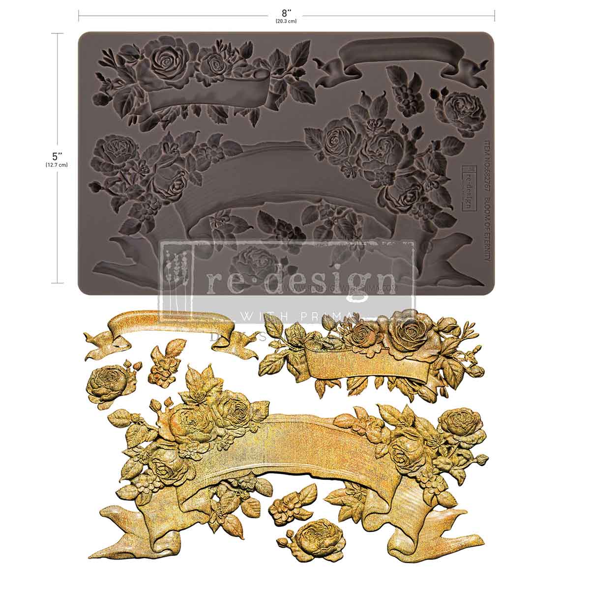 Silikonformen | Redesign - Decor Mould - Bloom Of Eternity