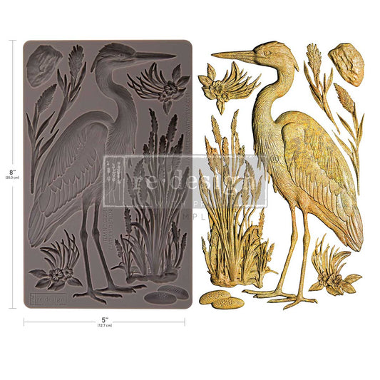 Silikonformen | Redesign - Decor Mould - Feathered Stillness