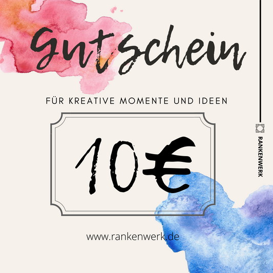 RANKENWERK | Geschenkgutschein