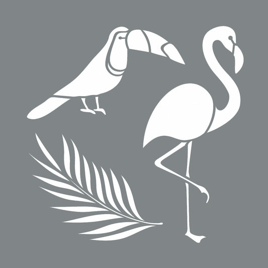 Schablonen | Rayher - Tropical (2 Stk.)