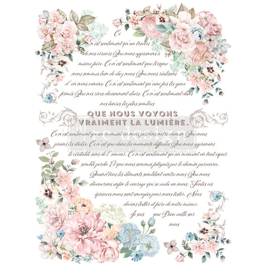 Transferfolien | Redesign Transfer - Pure Light Floral