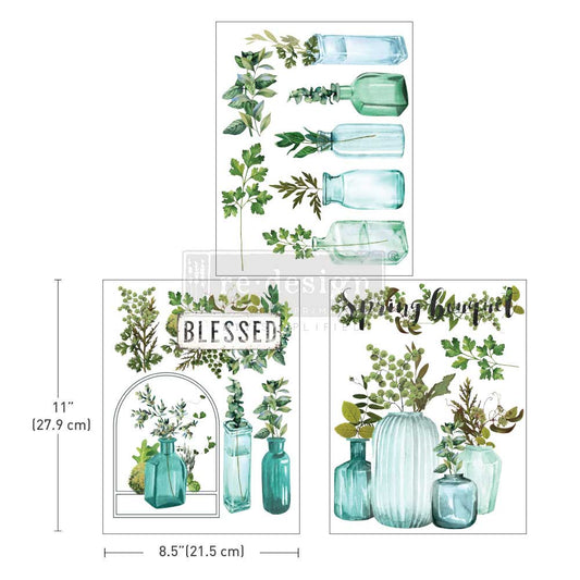 Transferfolien | Redesign Transfer - Vintage Greenhouse